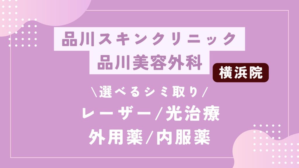 品川スキンクリニック 品川美容外科