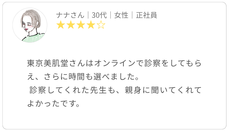 東京美肌堂の口コミ