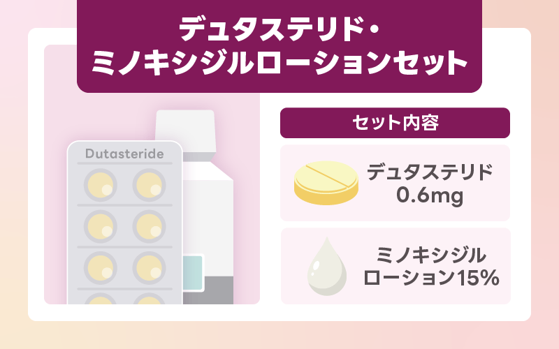 DMM AGA クーポン デュタステリド ミノキシジルローションセット
