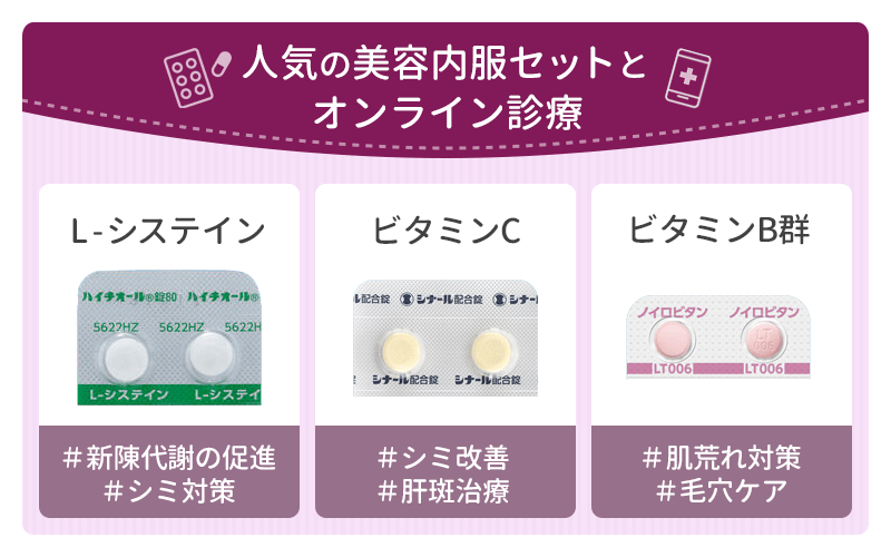 おすすめの美容内服セット