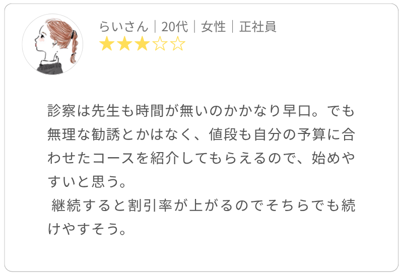 東京美肌堂の口コミ