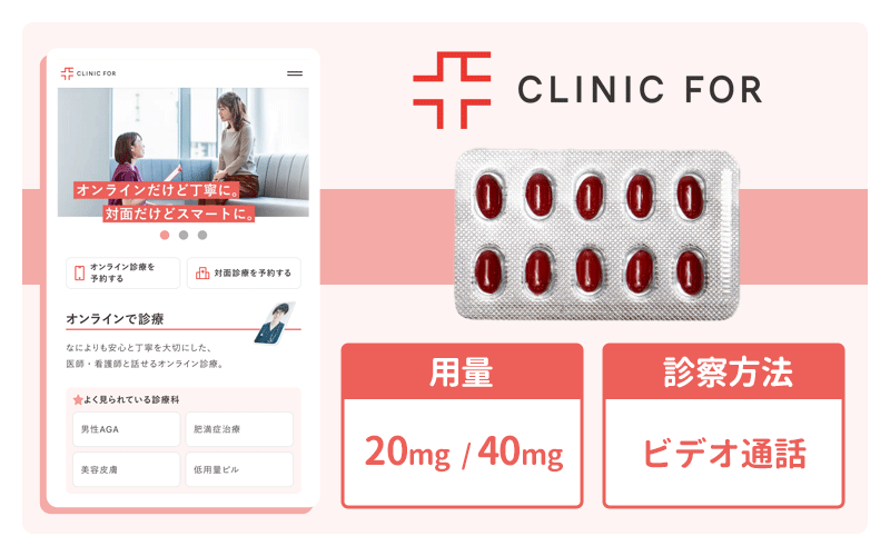 【CLINIC FOR】600万件以上の診療実績を誇る信頼できる医療機関