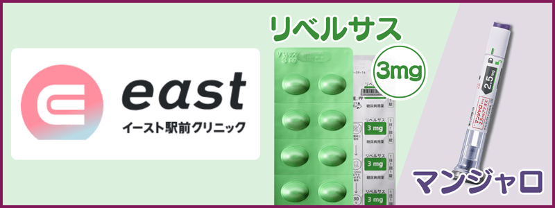 リベルサス安い　イースト駅前クリニック